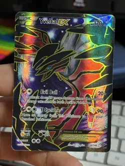 Yveltal EX 144/146 XY Base Set 2014 Full Art Holo Rare Pokemon Card TCG - Image 3