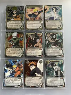 Vintage 2002 Lot Of 15 Naruto CCG Cards - Image 1