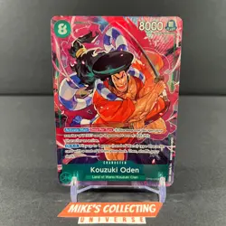 Kouzuki Oden OP02-030 Alt Art SR (BOTH CARDS) One Piece TCG English - Image 3