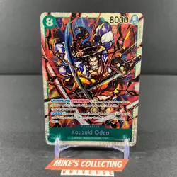 Kouzuki Oden OP02-030 Alt Art SR (BOTH CARDS) One Piece TCG English - Image 4