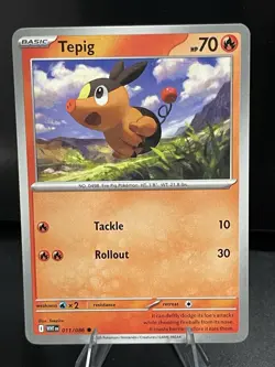 Tepig, Pignite, And Emboar Pokemon Cards White Flare - Image 2