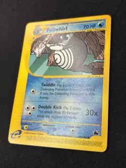 Poliwhirl 88/144 - Skyridge E-Reader Pokemon Card Non-Holo - LP/NM - Image 2