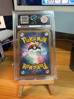 Reshiram 022/020 Shiny Collection - Graded Pokemon Card - Ace 8 - Image 2