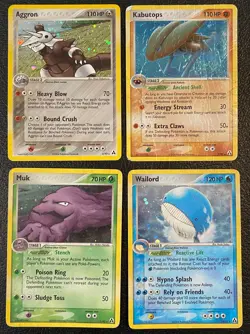 Pokemon TCG - EX Legend Maker (2006) 4 Card Holo Rare Lot - HP/DMG - Image 1