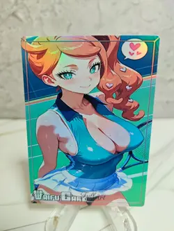 Sonia Trading Card Waifu Goddess Story Anime Girl holo Karte Manga Full Art - Image 1
