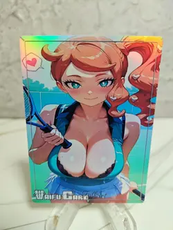 Sonia Trading Card Waifu Goddess Story Anime Girl holo Karte Manga Full Art - Image 1