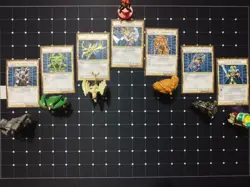 Yugioh DDM Figure & Card Lot Custom Dungeon Dice Monsters Yugioh - Image 1