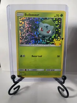 Bulbasaur 1/25 Promo McDonald's 25th Anniversary Promos Pokemon Card Holo - Image 1