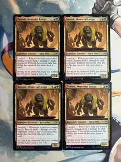 x4 NM (Playset) Tannuk, Memorial Ensign, MTG, Edge of Eternities, Magic, 233 EOE - Image 1