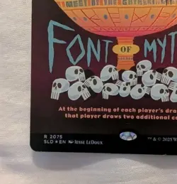 Font of Mythos (Rainbow Foil) Secret Lair Drop Foil - Image 3