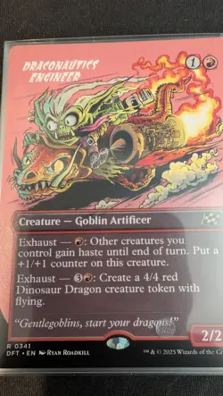 Draconautics Engineer, Borderless, Aetherdrift, Pack Fresh - Image 1