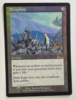 MTG SCRAPHEAP (FOIL) Urza's Legacy (OldManMTG 002-949) - Image 1