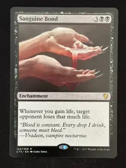 1x MTG Sanguine Bond - Commander 2017 (C17) #124 - Magic the Gathering - Image 1