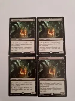MTG Eldritch Moon Cryptbreaker X4 - MN condition - Zombie - Image 1