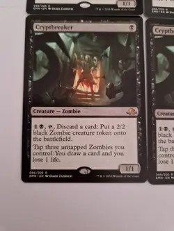 MTG Eldritch Moon Cryptbreaker X4 - MN condition - Zombie - Image 3