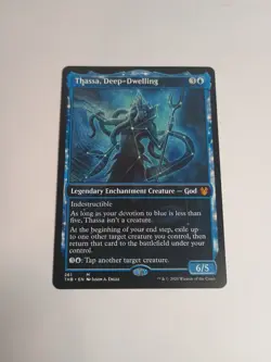 Thassa, Deep-Dwelling (Showcase, Non-Foil) - Theros Beyond Death MTG NM - Image 1