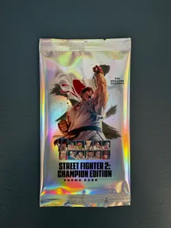 Street Fighter 2: Champion Edition SEALED Promo Card Pack from PSA Magazine - Image 1