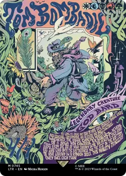 Tom Bombadil - Foil - Borderless Poster NM, English MTG The Lord Of The Rings: T - Image 2