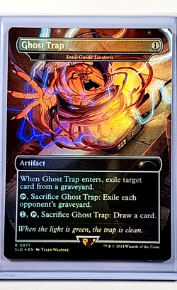 2024 MTG Magic the Gathering Secret Lair Drop Ghostbusters Foil #871 Ghost Trap - Image 1
