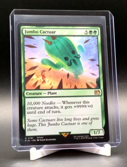 Jumbo Cactuar Magic the Gathering MTG Final Fantasy Rare Non-Foil #191 NM+ - Image 1