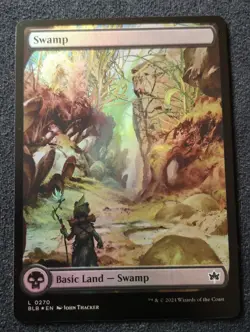 Swamp - Full Art - Foil - Spring - BLB - MTG - NM - 0270 - Image 1