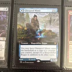 MTG ~ ZENDIKAR RISING ~ GLASSPOOL MIMIC GLASSPOOL SHORE - Image 1