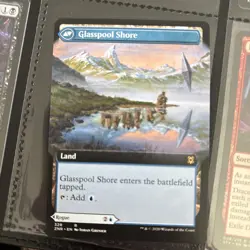 MTG ~ ZENDIKAR RISING ~ GLASSPOOL MIMIC GLASSPOOL SHORE - Image 2