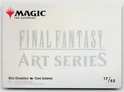 MTG Final Fantasy Art Series Vivi Ornitier x1 NM Art Card - Image 2