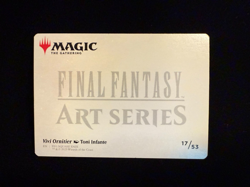 MTG Final Fantasy Art Series Vivi Ornitier x1 NM Art Card - Image 2