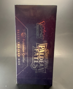 PALDEAN FATES (POKEMON CENTER!!) Elite Trainer Box SV | PC ETB NEW SEALED - Image 5