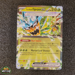 Pokemon Cards - Teal Mask Ogerpon ex 025/167 - Twilight Masquerade - M/NM - Image 1