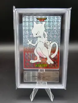 ARS 10 Mewtwo Prism Bandai Carddass Vending Red Japanese Pokemon Card 1996 - Image 10