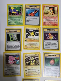 French Neo Genesis Lot of 14 Non-Holo Cards Pokemon WOTC - Image 2