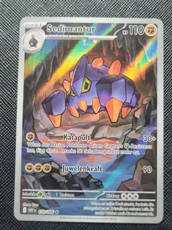 Pokemon Sedimantur 128/086 - Weisse Flammen - Deutsch - Near Mint - Illustration - Image 1