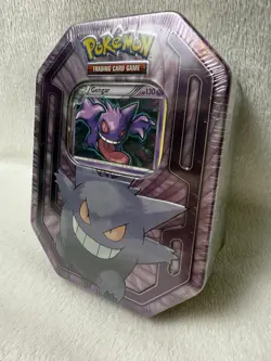 Brand New Pokemon TCG 2016 Gengar Champions Collector Tin Sealed w/Hang Tab 820650102851 - Image 4