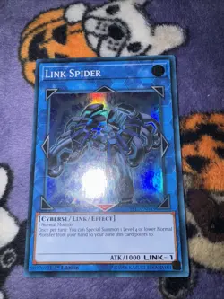 Yugioh Link Spider YS17-EN043 Super Rare 1st Edition NM - Image 1