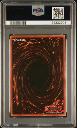 2002 Yugioh PSA 7 Millennium Shield MP1-001 McDonald's Promo ULTRA RARE NM - Image 2