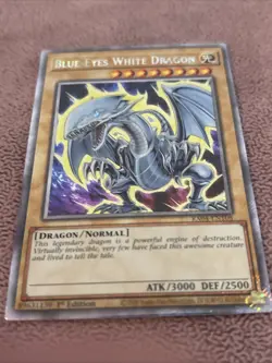 Yugioh Blue-Eyes White Dragon RA04-EN108 Platinum Secret Rare - 1st Edition - Image 3