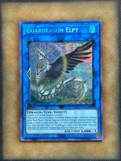 Yugioh Guardragon Elpy MP20-EN021 Secret Rare 1st Ed LP - Image 1