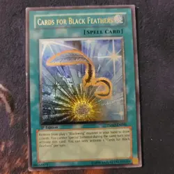 Lightly Played Cards for Black Feathers - TSHD-EN046 - Ultimate Rare - 1st Editi - Image 1
