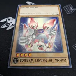 Gamma The Magnet Warrior SDMY-EN009 1st Edition LP+ Light Play Yu-Gi-Oh! Card - Image 4