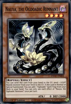 Nauya, The Ogdoadic Remnant - Super Rare 1st Edition ANGU-EN002 - NM - YuGiOh - Image 1