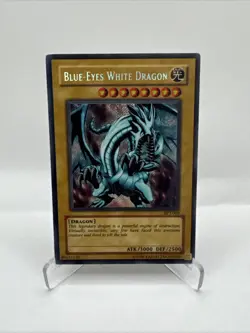 Yugioh Card TCG Blue-Eyes White Dragon BPT-009 Secret Rare Limited Edition NM - Image 1