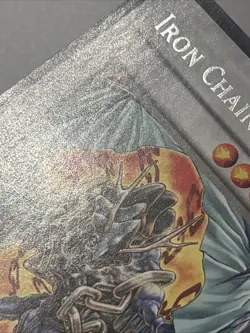 Yu-Gi-Oh! TCG Iron Chain Dragon CSOC-EN040 Crossroads of Chaos Unlimited Rare LP - Image 5