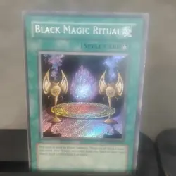 Magician of Black Chaos - PP01-EN001 - Secret Rare - Black Magic Ritual x1 LP - Image 3