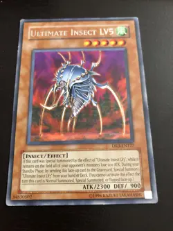 Ultimate Insect LV5 DR3-EN127 Rare LP Dark Revelation 3 Yu-Gi-Oh! TCG - Image 1