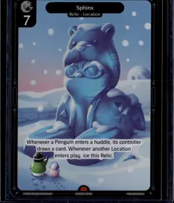 Pudgy Penguin Vibes TCG Sphinx 2025 Promo Card NSCC Chicago NEW! - Image 1