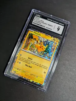 Pikachu 006/015 Holo Rare M23EN McDonald’s Promo 2023 Pokemon Card CGC 9 MINT - Image 3