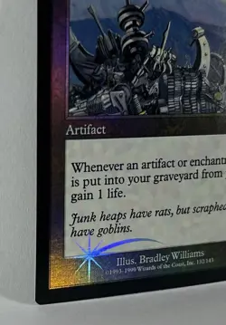 Scrapheap Foil X1 Urza’s Legacy Ex+ Cond Magic The Gathering Card! - Image 5