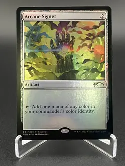 Arcane Signet (Foil, #1, NM) MagicFest Cards (MFP-PRM), MTG - Image 1
